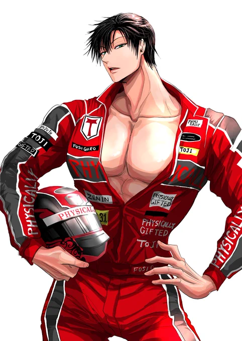 Toji とーじくんの変装シリーズ わるいレーサー