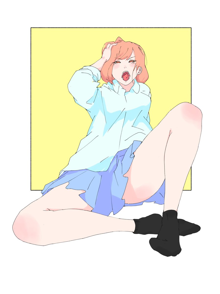 Crork0's tweet photo. あくび
#イラスト #イラスト好きさんとつながりたい #女の子イラスト https://t.co/rm6nTCFDJy