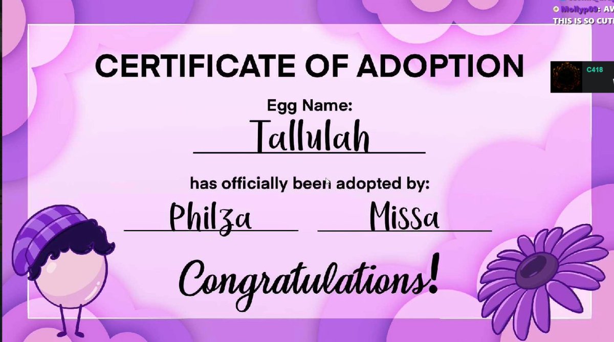 ITS OFFICIAL FOLKS!! TALLULAH IS PHILZA AND MISSAS DAUGHTER!!