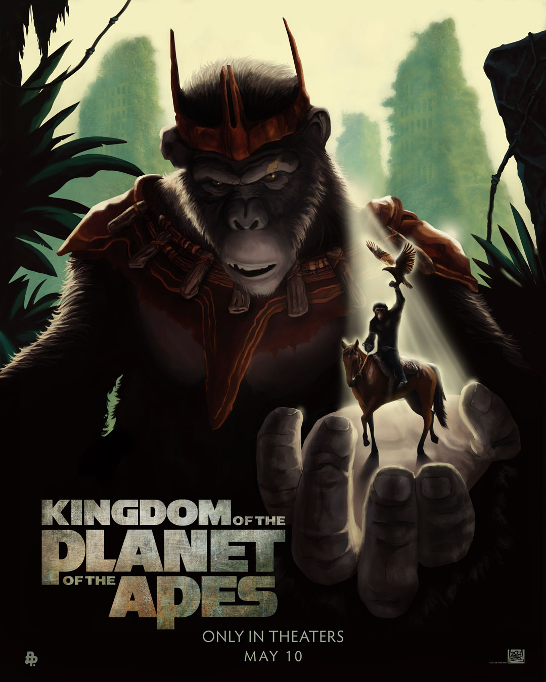 Creatieve posters van Kingdom of the Planet of the Apes 