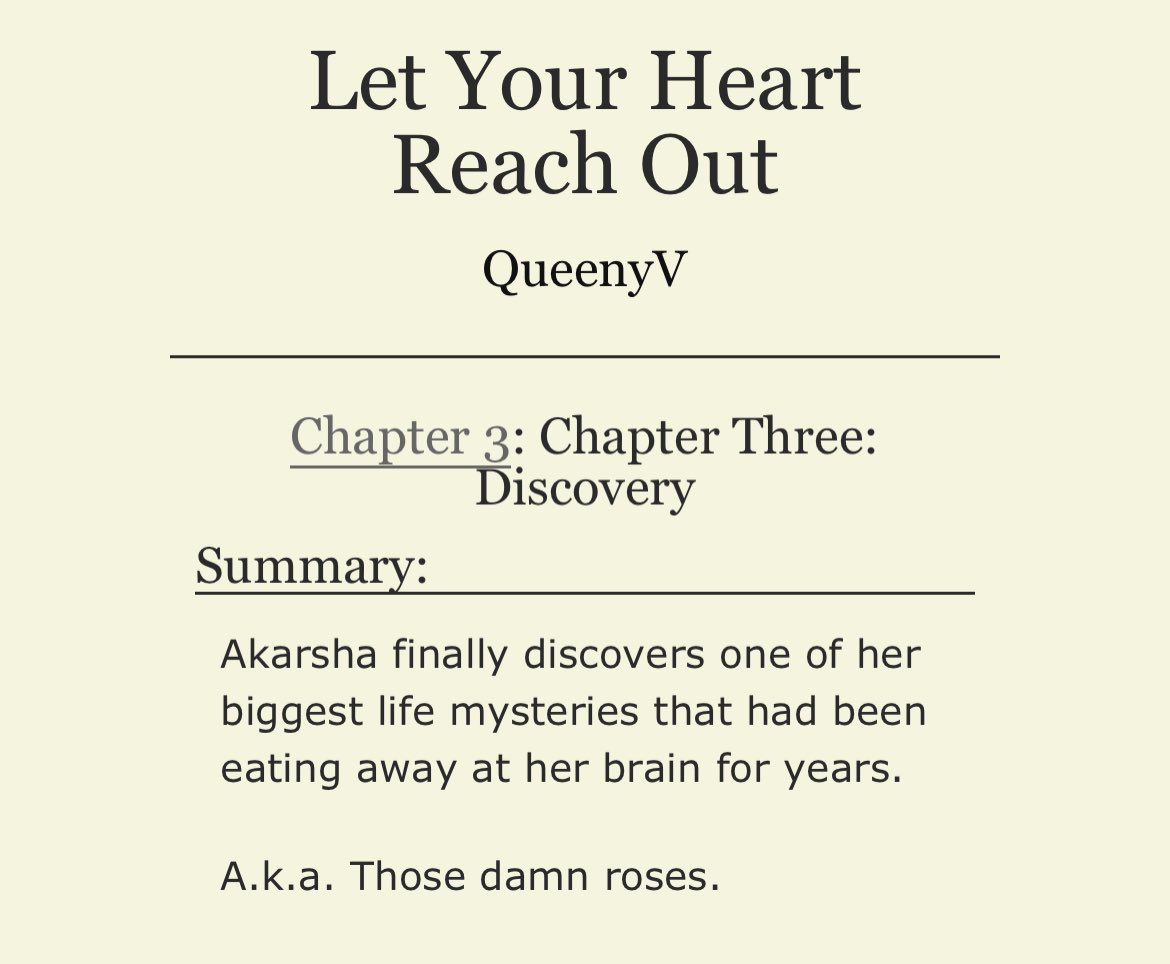 Chapter three of my butterfly soup fanfic “Let Your Heart Reach Out” is up and available to read on my Squidgeworld account! squidgeworld.org/works/57437/ch…