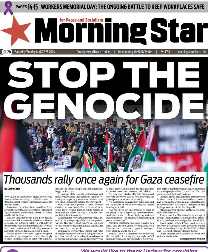 .
Join the Peace March from Parliament Square to Hyde Park today at 12 noon!  

Rishi Sunak we need a #GeneralElectionN0W!

#r4today #BBCBreakfast #SaturdayMorning #bbcaq #ToriesOut660 #CeasefireNOW 
.