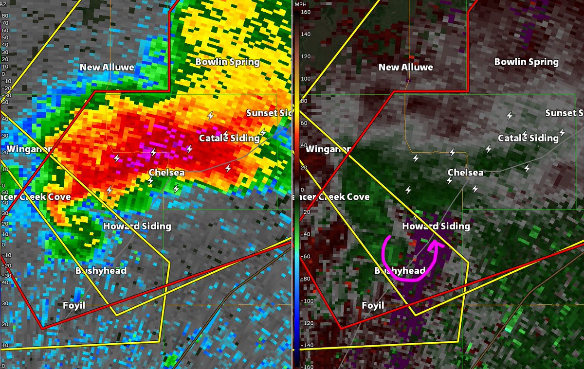 Low level rotation still weak, but storm organization and rotation just above ground has increased rapidly. #okwx