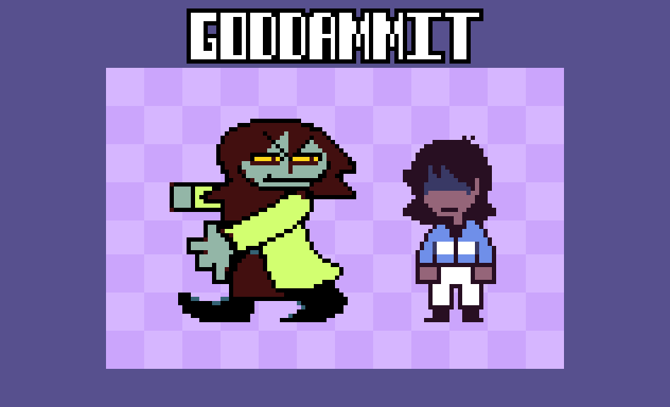 Daily DELTARUNE doodles (Day 178)   
Swapped roles