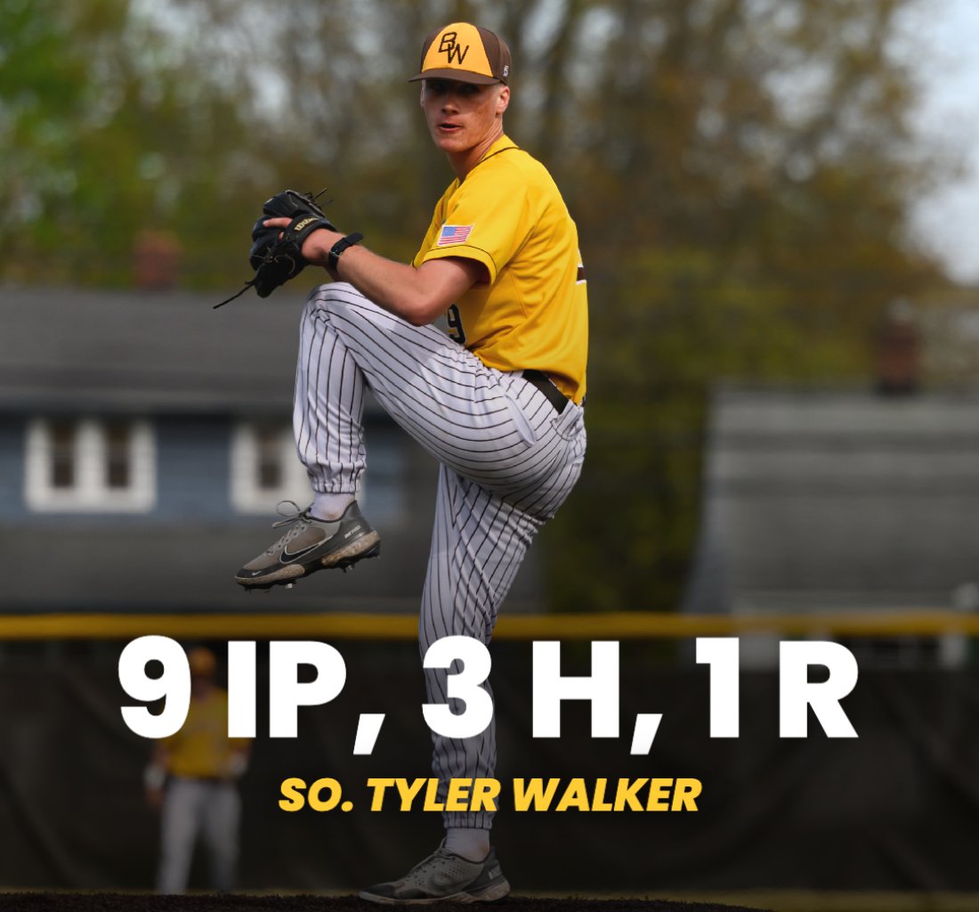 .@OHAthleticConf, we have your Pitcher of the Week. #BWBoys | @BWUBaseball