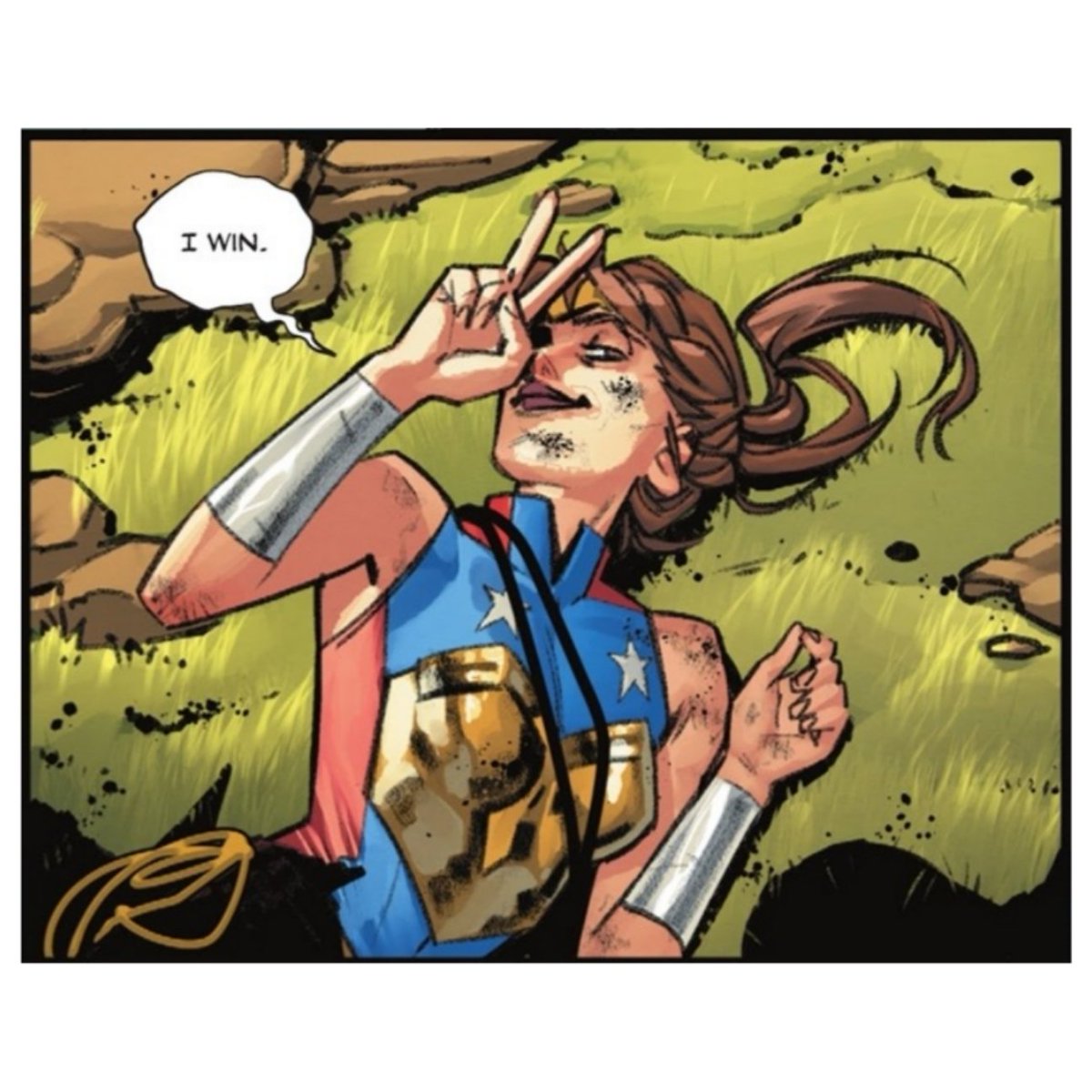 Is it fair to say that one of my favourite ongoing stories at the moment is 'World's Finest' from @TomKingTK and @BelenOrtega_ (letters by Clayton Cowles and Colours by @loquesunalex) Lizzie is now one of my all time favourites. So much fun and love the sibling dynamic. Perfect.