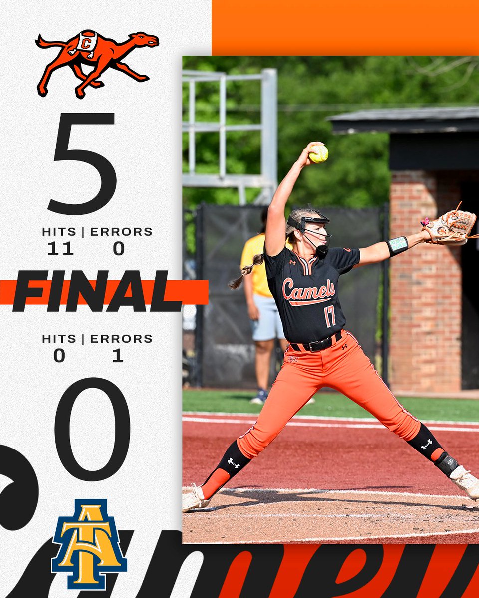 GoCamelsSB's tweet photo. A Bella Smith no-hitter and A CAMEL WINNNNN!!!

#GoldStandard🏆 | #RollHumps🐪🥎 https://t.co/37tfq5dZdL