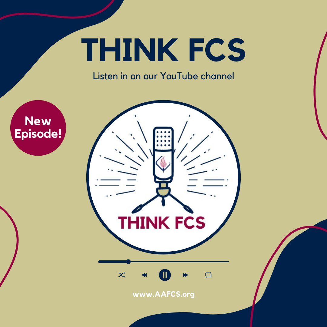 ANNOUNCING the THINK FCS streaming series! Connect with AAFCS as we 'Keep Thinking' to Elevate FCS! Episode 1: bit.ly/4dhBrZ4 #AAFCS #FCS #THINKFCS #ElevateFCS