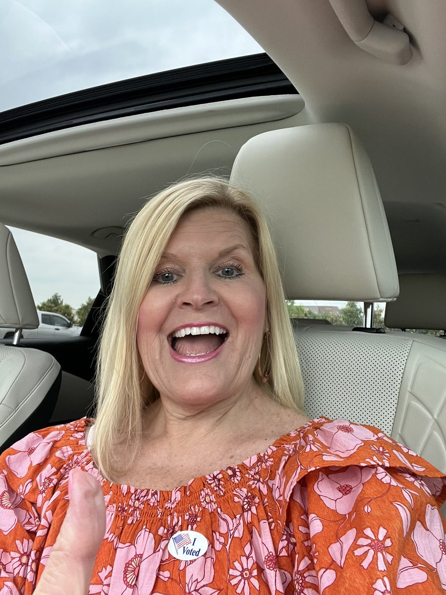 pinkpeach1's tweet photo. Have you voted? 🗳️I have!  Took less than a minute! @PISD @lnhodge @GBradPros https://t.co/hiQU36jdOy