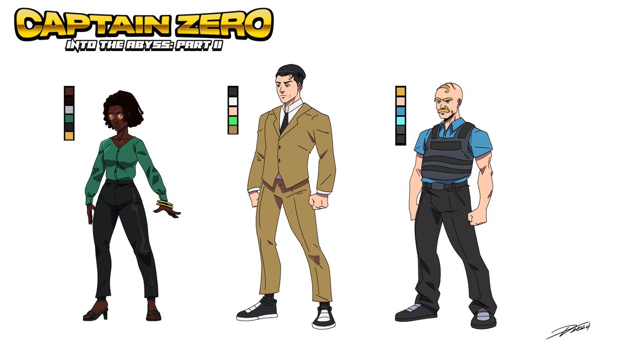 More character designs for Part II from the impecable @redoart_