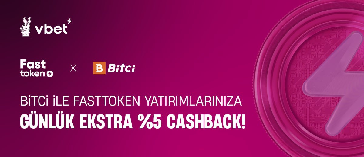 ✌️VBET Türkiye’den, FTN Cüzdan üzerinden Casino slot oynayanlara özel promosyon!📷
 📷Bitci 📷 ile yapın,e kstra %5 Cashback alın!💸