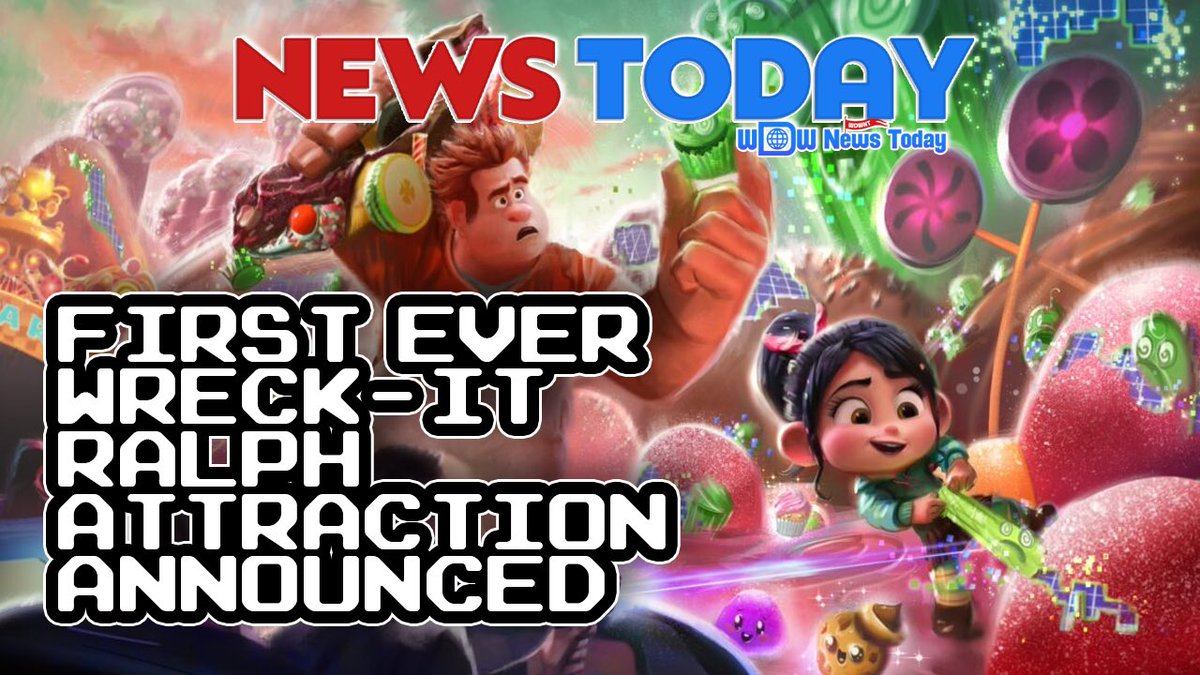 First Ever Wreck-It Ralph Attraction Announced, Pixar Fest Kicks Off. Watch the latest News Today with WDW News Today now! youtu.be/oXXczyDHjJk