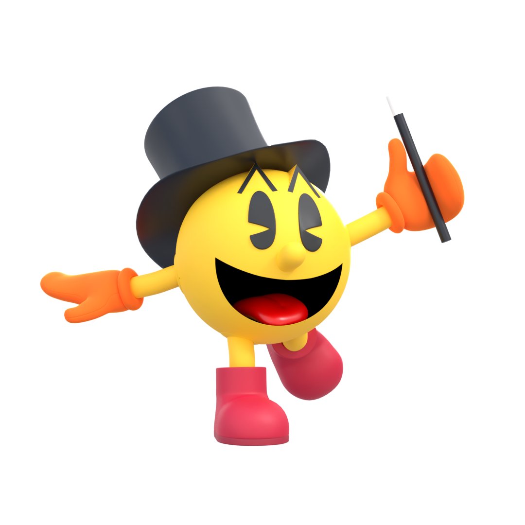 Pac-Man social seems to ignore 3D art for #FanArtFriday so here's some, feel free to add your own 3d art!