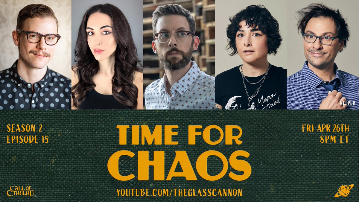 It's Friday night, and it's time for a little B&E! Time For Chaos Season 2 Episode 15 airs tonight at 8PM ET on YouTube. youtu.be/ja-2nOpaZVc?si…