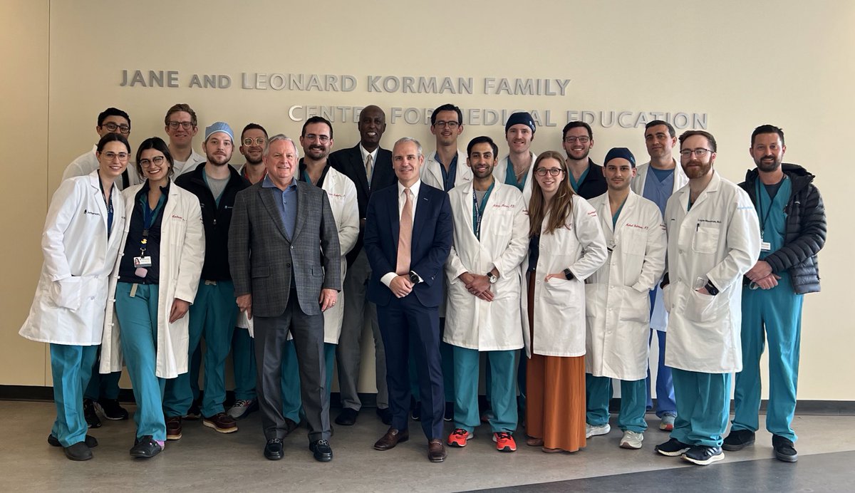A wonderful visit to @TJUHNeurosurg --I was impressed by their busy clinical volume, and even more so by the amazing residents and faculty. Many thanks for the invite and for showing me around 🙏