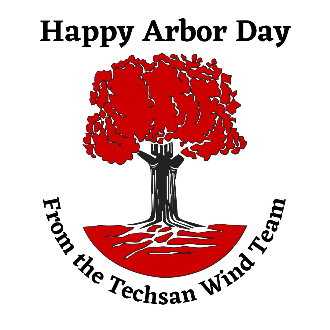 Happy Arbor Day!! 🌳❤️
#cwc #windenergy #power #truefact #ttu #spc #harnessthewind #inspired #fyp #energywind