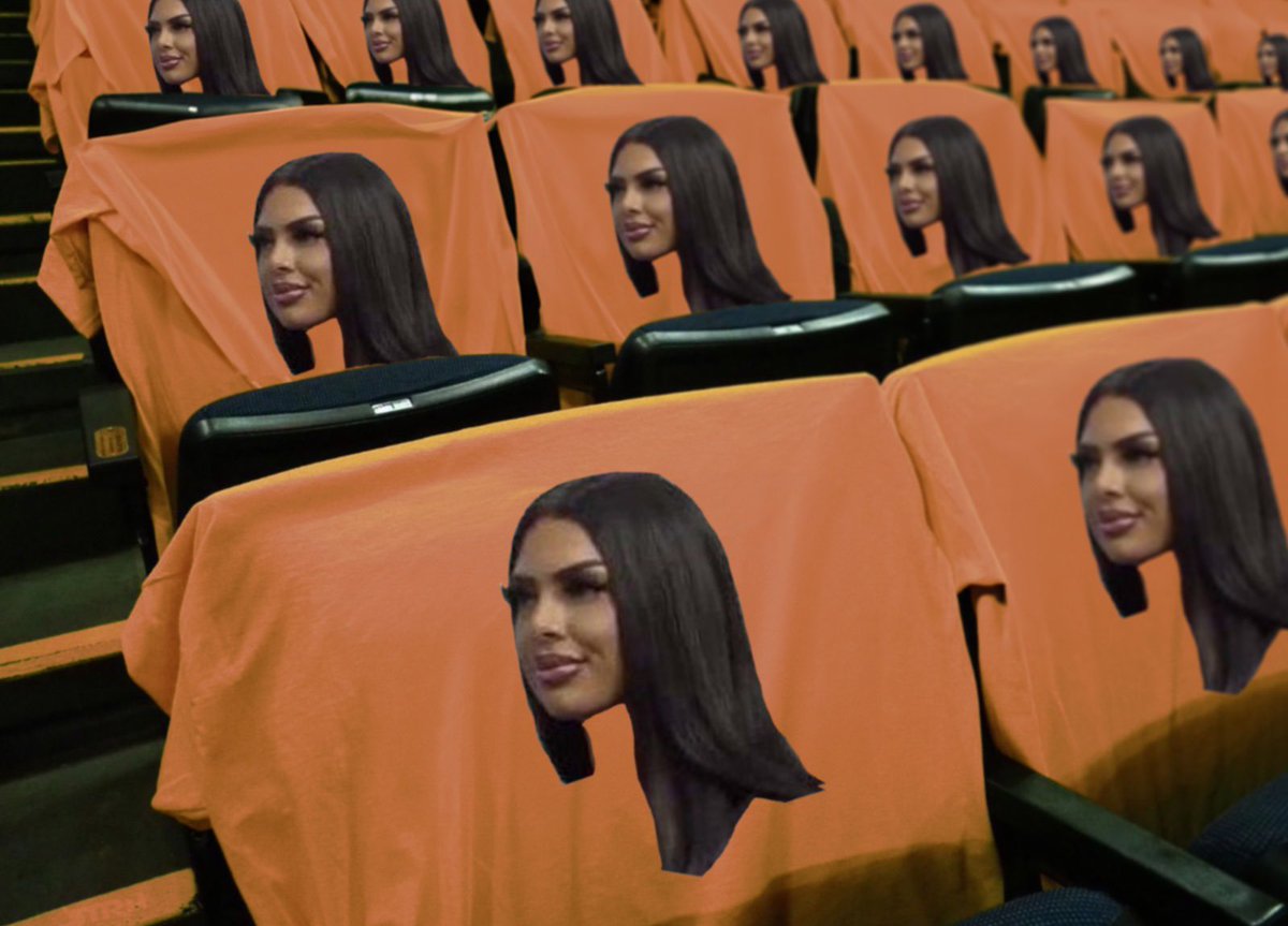 The Phoenix Suns seats tonight 🔥