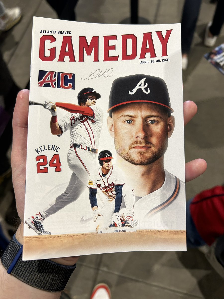 Cover designed for the Guardians series’ playbills featuring Jarred Kelenic!