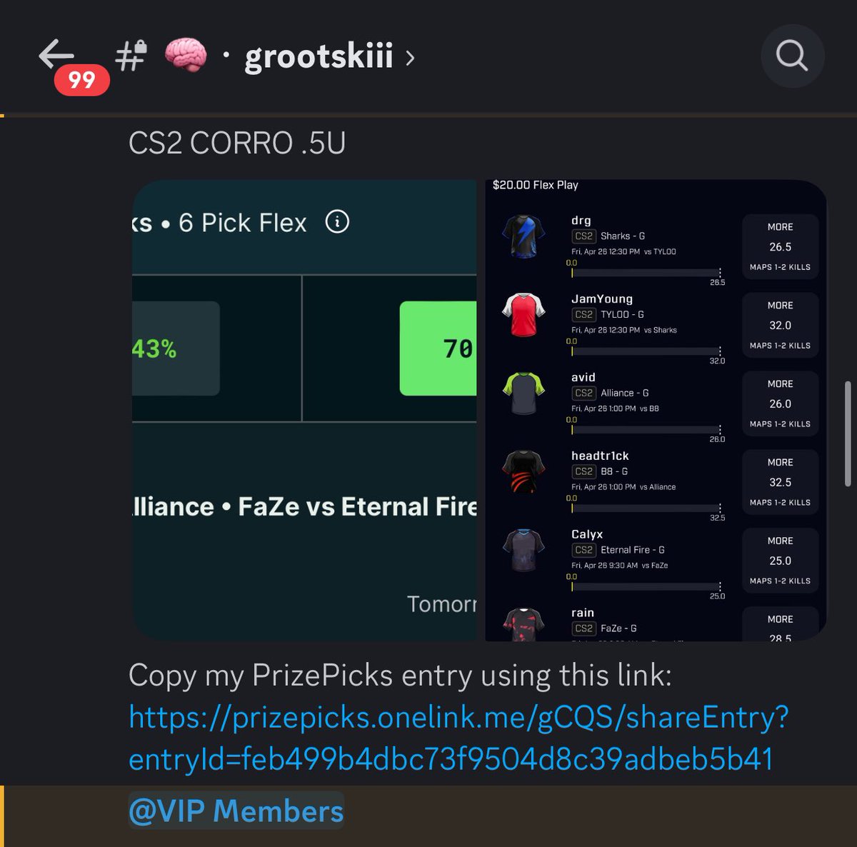 TheGamblinGroot's tweet photo. Simplicity at its finest. 🫡

All you have to do is click on the 🔗 in my bio &amp; you can start with 3 day free trial. 

I’m always dropping value and corros straight from the @DGFantasy optimizer. 🧪

#PrizePicks #ESports #GamblingX #PlayerProps #GamblinGroot #MoreMotion https://t.co/TnvvvZGZFn