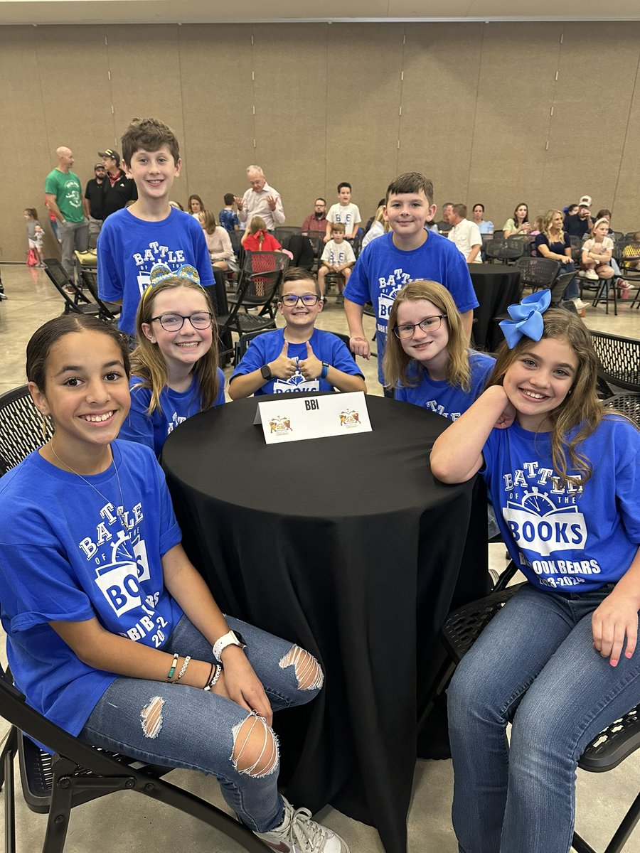 carolramirez72's tweet image. Intermediate Battle of the Books Winners right here!! Great job Bear Branch Intermediate. You deserve it! 
@BearBranchInt 
@MagnoliaISD