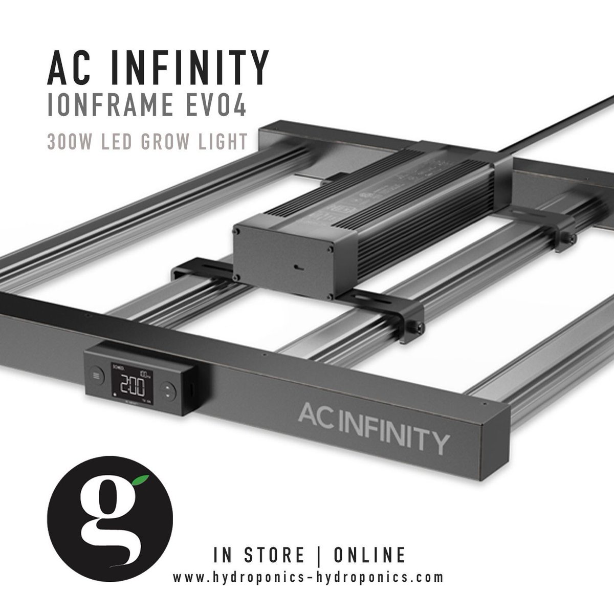 NEW IN: IONFRAME Series LED Grow Lights from AC Infinity

Available in store & online
EVO6: buff.ly/4dchYcp 
EVO4: buff.ly/3UyGCN5 

#acinfinity #IONFRAMEEVO6 #IONFRAMEEVO4 #ledgrowlights #ukhydro #greatstuffhydro #hydroponics #indoorgrowing