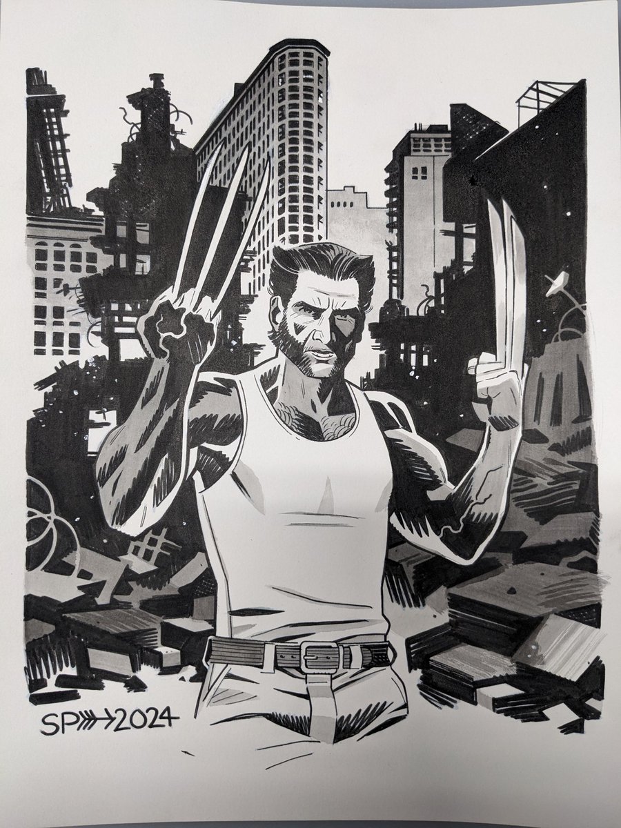 New commission. Still taking some if anybody's interested! #wolverine #xmen