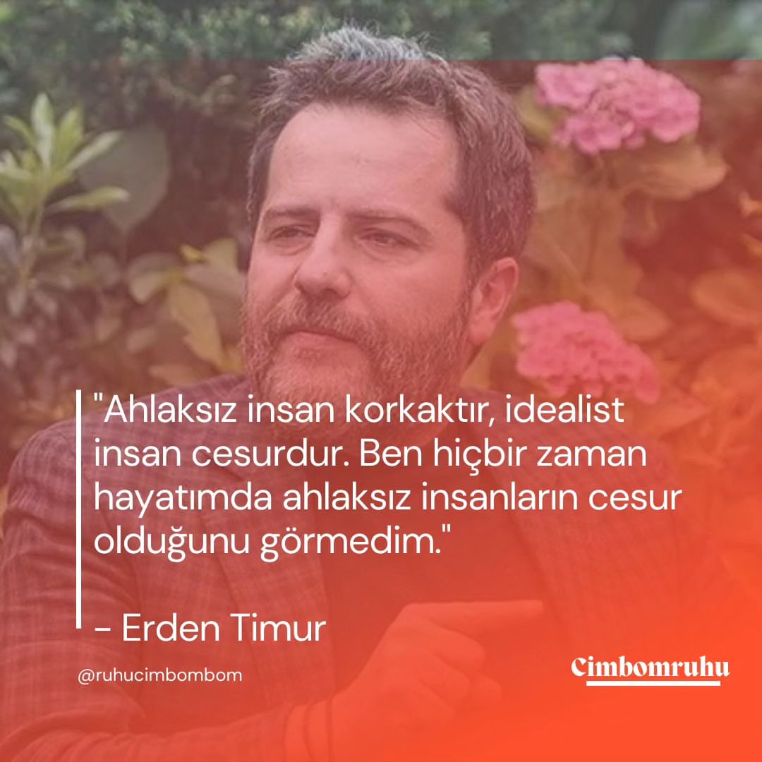 #️⃣ 《 Galatasaray 》
 
'Ahlaksız insan korkaktır, idealist insan cesurdur Ben hiçbir zaman hayatımda ahlaksız insanların cesur olduğunu görmedim'

- Erden Timur

#galatasaray #galatasaray1905 #galatasaraysk #cimbom #cimbombom #sarıkırmızı #sarikirmizi #ultraslan #şampiyon #aslan