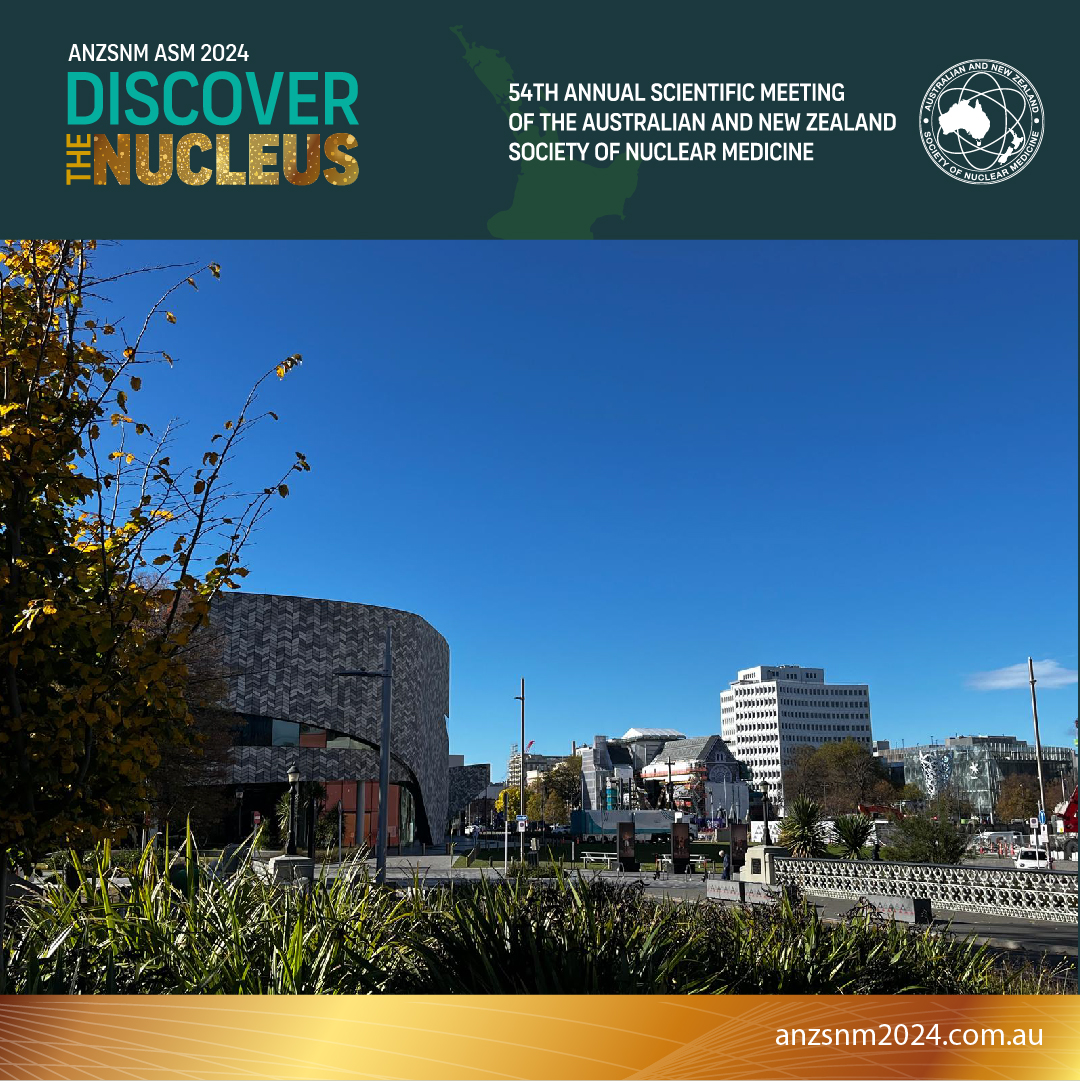 Nau mai haere mai and welcome to Aotearoa for the 2024 ANZSNM Annual Scientific Meeting – Discover the Nucleus in Ōtautahi Christchurch! 👋

#ANZSM2024 #ANZSNM #NuclearMedicine