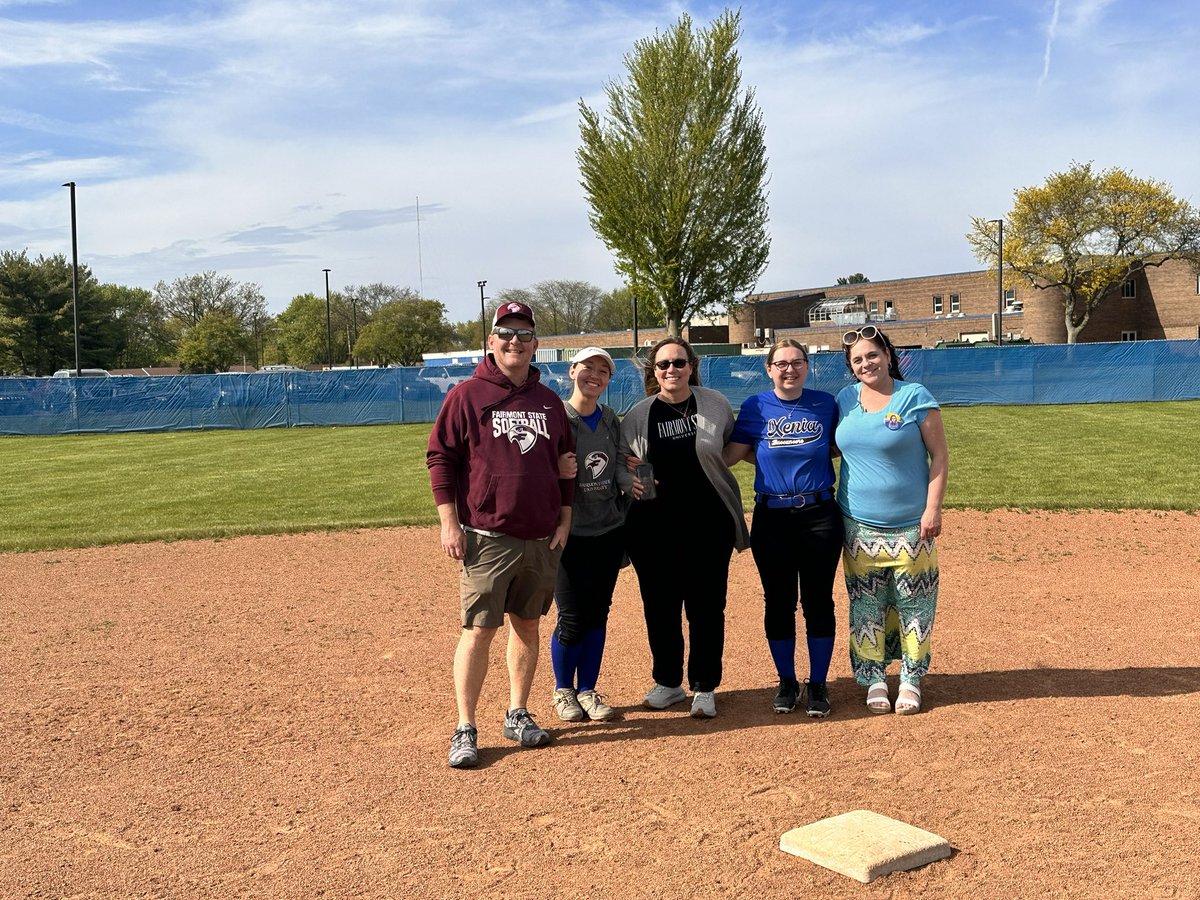 Thank you Dakota and Kendalyn! We wish you all the success in your future endeavors! @Xtownsoftball