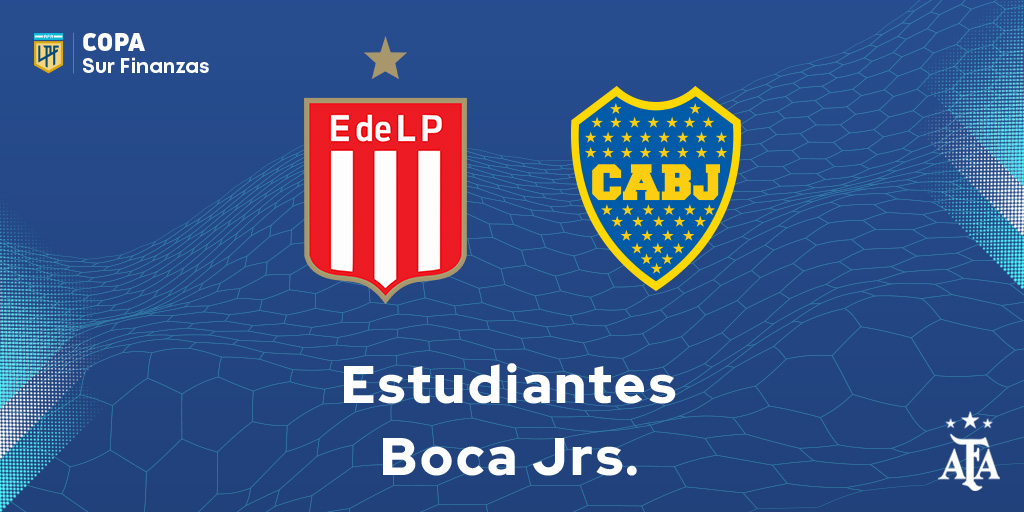 🏆 #CopaSurFinanzas 🗓 Semifinales ⚽ Estudiantes (@EdelpOficial) - @BocaJrsOficial ⏱ 20 🧑‍⚖️Nazareno Arasa 📝 shorturl.at/dJY02