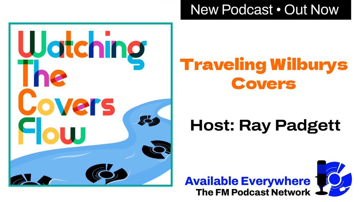 TheFM_Dylan's tweet photo. NEW POD: Watching The Covers Flow E5 is now live. Hear @Rayfp run through all the Traveling Wilburys covers you need to make the weekend great. Extended Edition for FM+ Subscribers.

Stream it everywhere you pod: https://t.co/jVnfah2gmu https://t.co/vFwjFlghvc