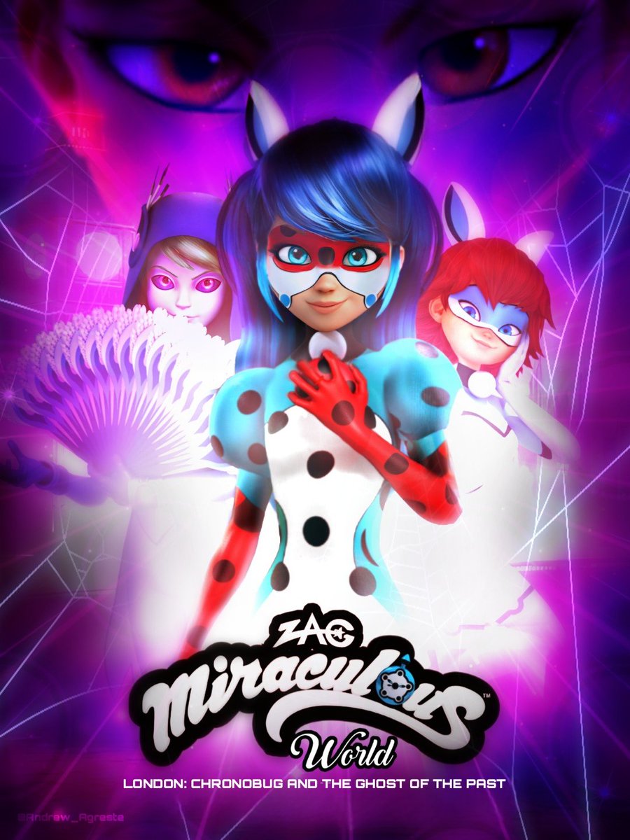 ¡ChronoBug and the ghosts of the past are coming! #MiraculousWorld #MiraculousSpoilers #mlblondonspecial #ladybug #CatNoir #adrien #marinette #MiraculousLadybug #mlbbfanart #MLBS6 #fanmade