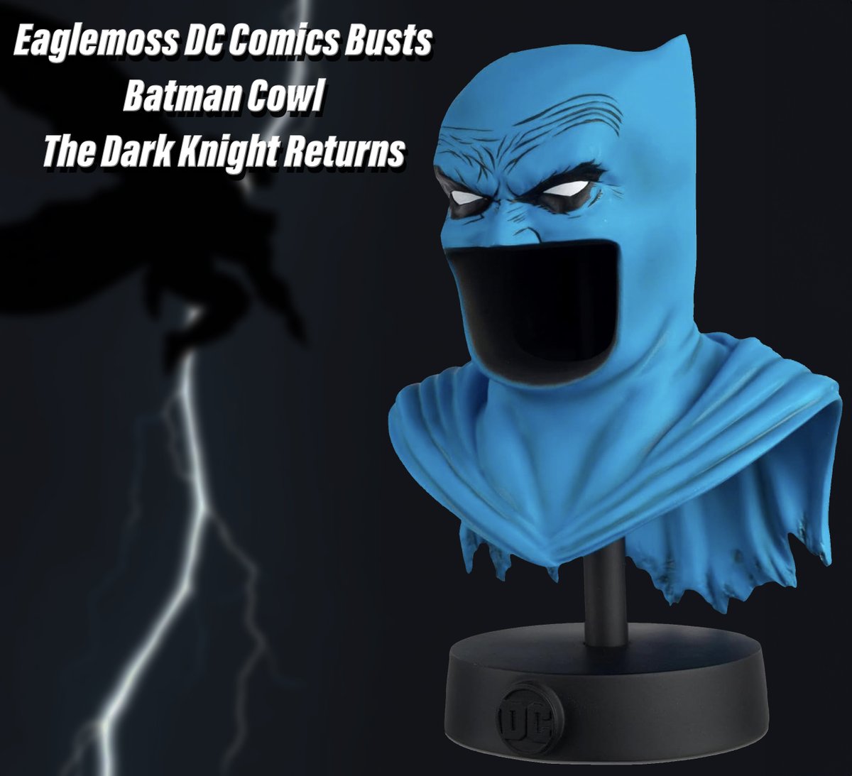 Eaglemoss DC Comics Busts | Batman Cowl (The Dark Knight Returns) Order info: amzn.to/3Wh3UIL Based on the iconic graphic novel.