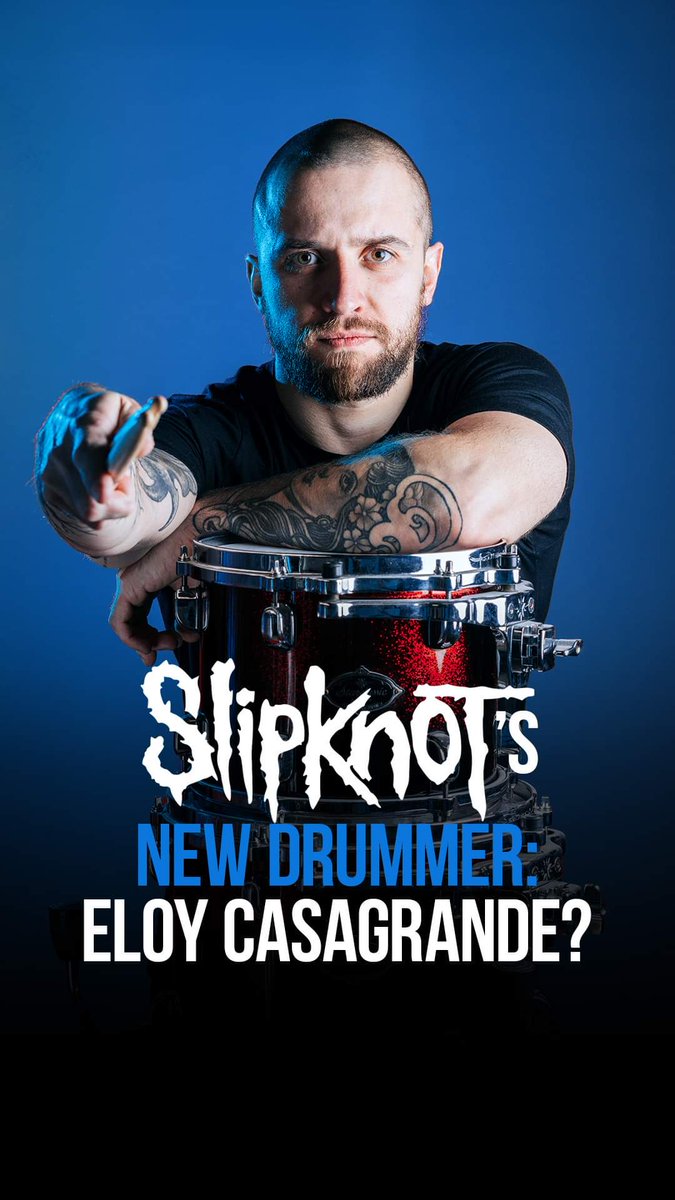 Metal's worst kept secret has finally been confirmed.

Former Sepultura drummer, Eloy Casagrande has officially joined Slipknot... 🤘😈

#EloyCasagrande #Slipknot #MetalMasters #MetalDrummer #MetalForTheMasses #Apple985FM #Stix #Skullboi #MadeInMetal2019 #BacchusMarsh @slipknot