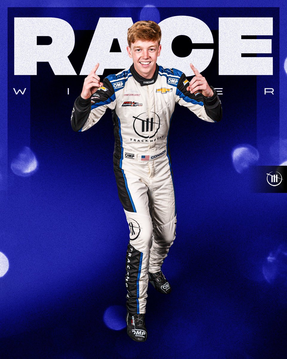 TeamTrackhouse's tweet photo. CONNOR DOES IT AGAIN!!!

HE WINS THE @ARCA_Racing RACE AT DOVER! https://t.co/5Ae5x5EE9s