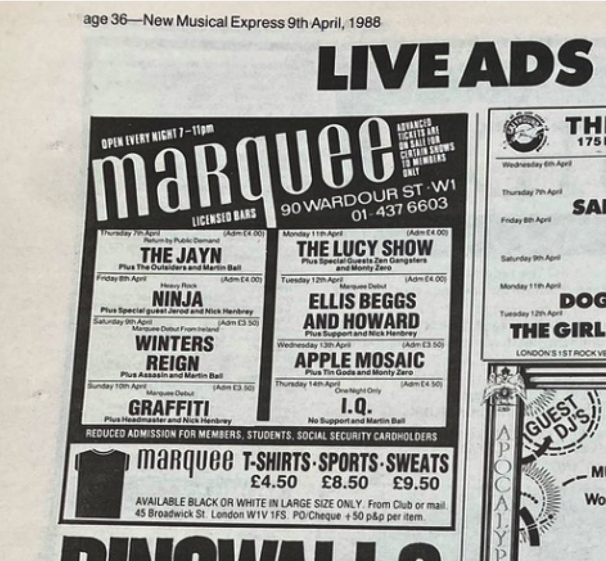 Marquee Club London (@MarqueeClubW1) on Twitter photo 2024-04-26 23:15:01