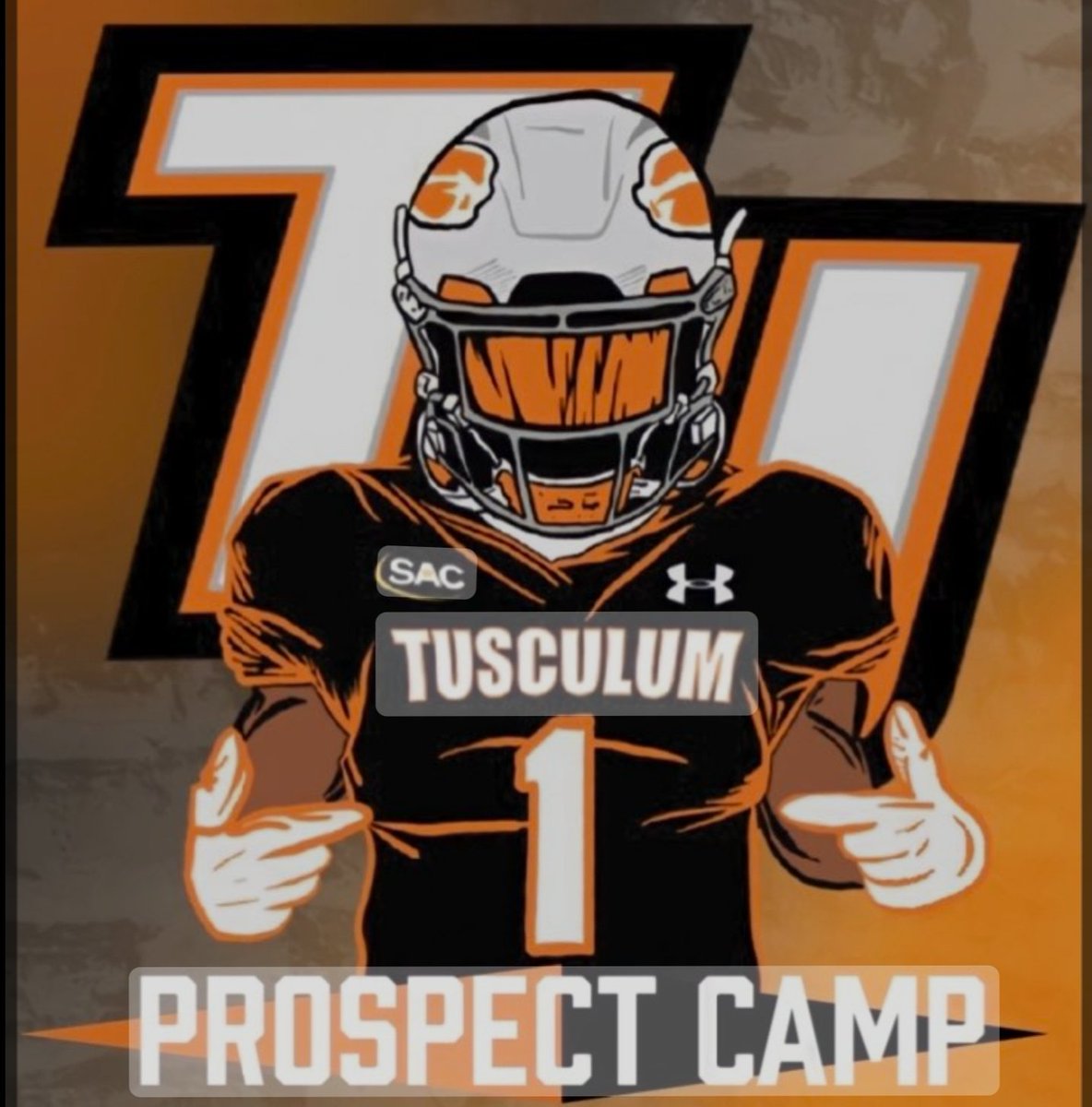 I would like to thank @TusculumFB @Tusculum_Univ @TusculumSports for the prospect camp invite, it's a great opportunity.