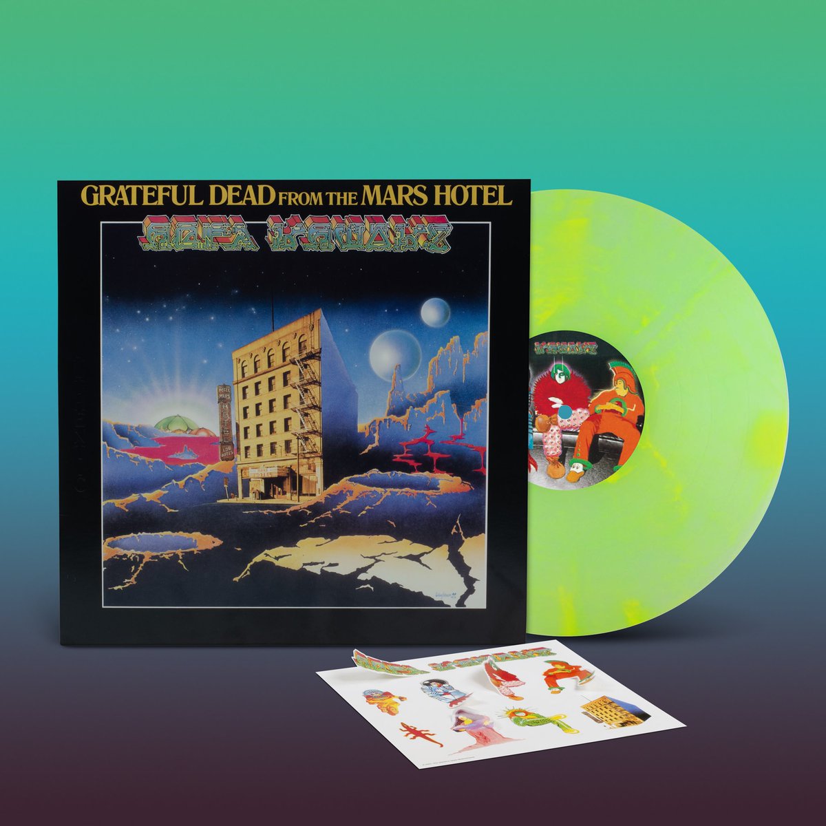 Hey now, fewer than a hundred of those sweet 'Ugly Rumors' Custom Vinyl pressings for the 50th Anniversary Remaster of 'From The Mars Hotel' left. Head over to Dead.net to claim yours before they're gone for good.