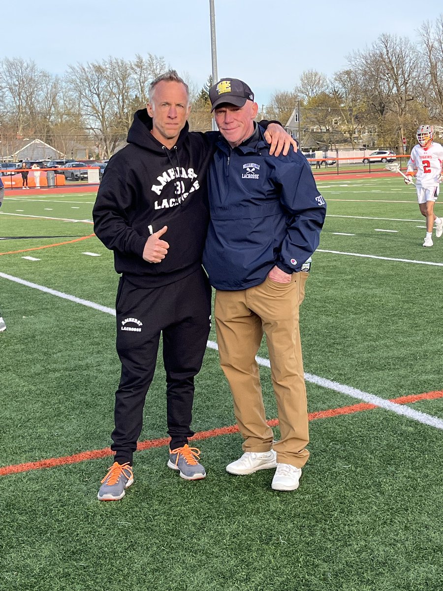 And, after over 30 years of coaching with and against one another, two giants of the game in WNY may have faced off for the last time Thank you, coaches Henn and Greenway 👏🏻👏🏻👏🏻 🐐x🐐