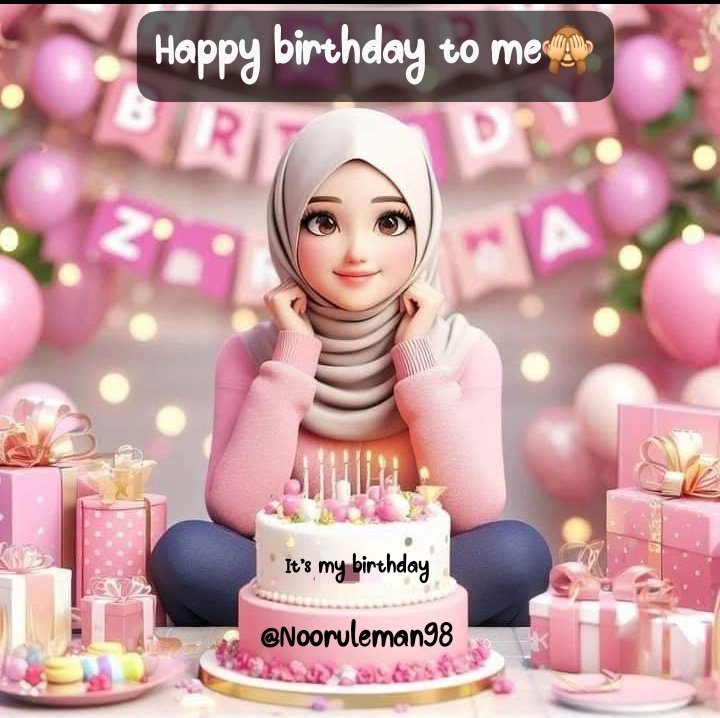 It's My Birthday guy's 🙈🙈
Remember me in your prayers 😇
And wish me 😀
Happy Birthday to me 🙈🙈
#HappyBirthdaynoor #TDR__now