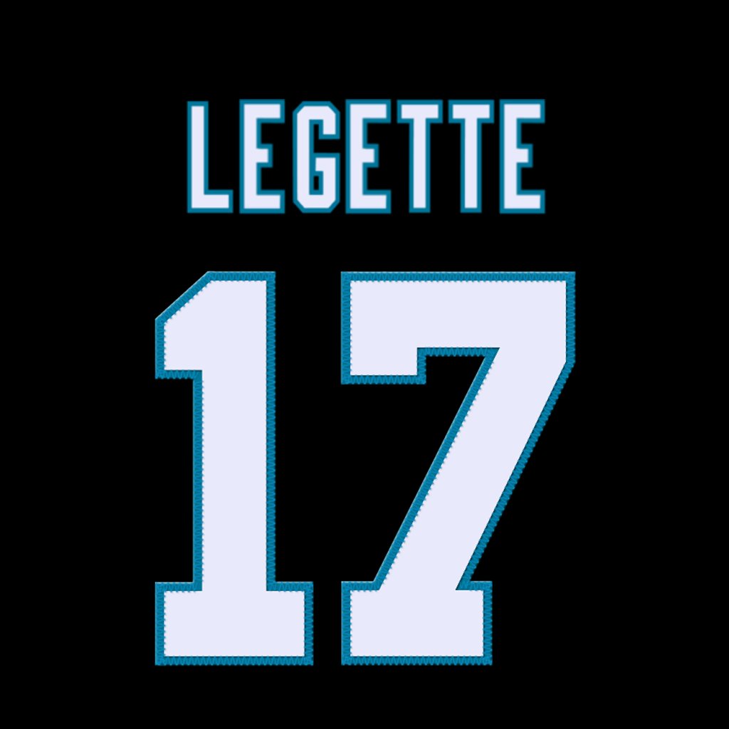 Carolina Panthers WR Xavier Legette (@XavierLegette) is wearing