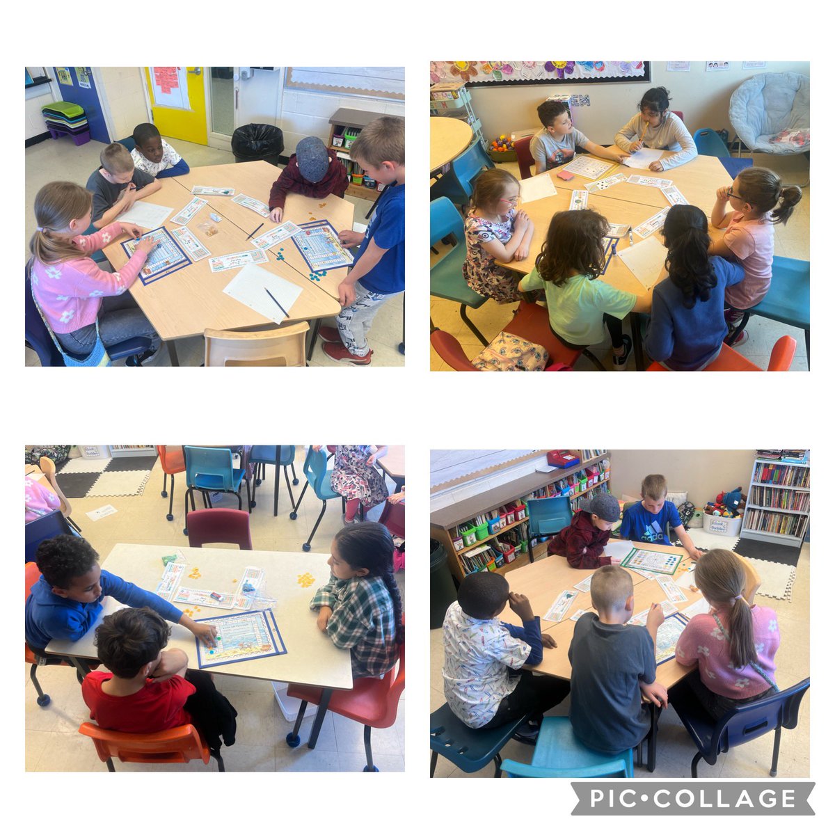 Friday math games! A great way to end the week. 🎲➗🃏 #Math #Division <a href="/standrewselem/">St. Andrews School</a>