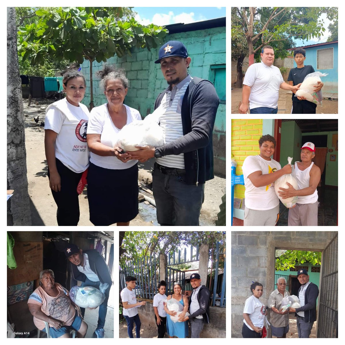 #Nicaragua| Promotoria Solidaria entregó paquetes alimenticios a madres🧑🏻‍🦳 de Héroes y Mártires y casos críticos del distrito 2 del Municipio de Tipitapa.✊🏻❤🖤 #SomosVictoriasVerdaderas #SomosPLOMO19