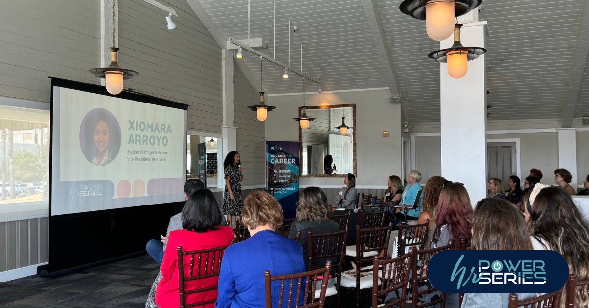 🌟 A heartfelt THANK YOU to everyone who made our HR Power Series event a success! We extend our gratitude to our speakers, Xiomara Arroyo, Heather R. Laychak, and Tiana Sanchez, for sharing their expertise on empowering women in leadership. 🙌 Thank you to our sponsor: @PNCBank!