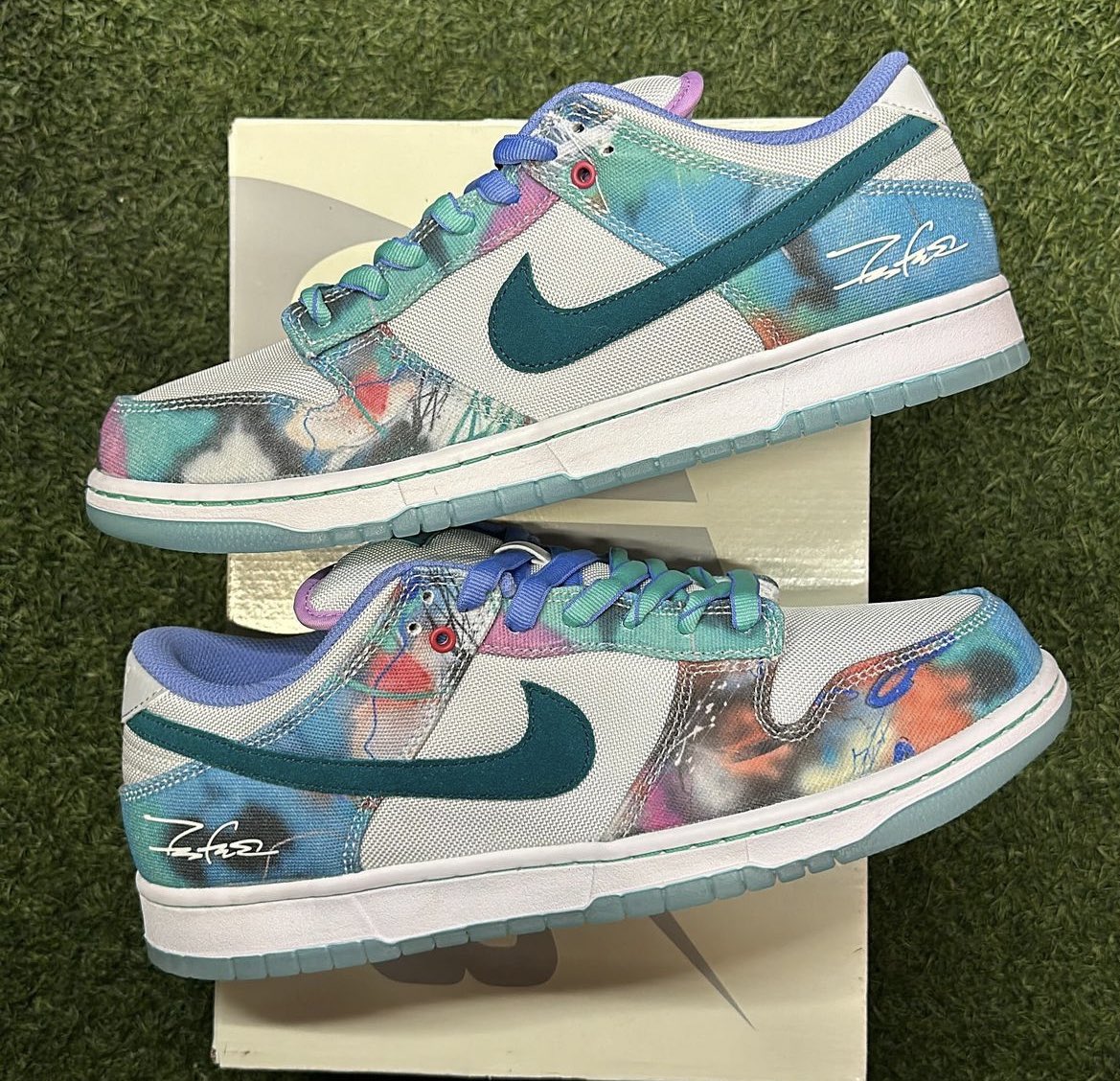 Futura x Nike SB Dunk Low 8-13 Dm for Prices