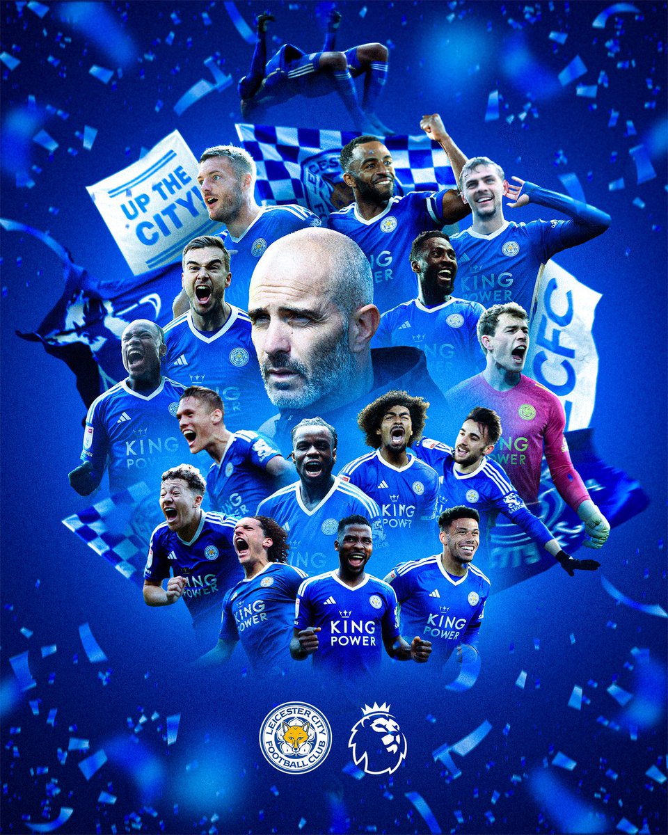 What a season. Plenty of highs and lows - but we’ve done it! Now for the title 🏆#straightbackup <a href="/LCFC/">Leicester City</a>