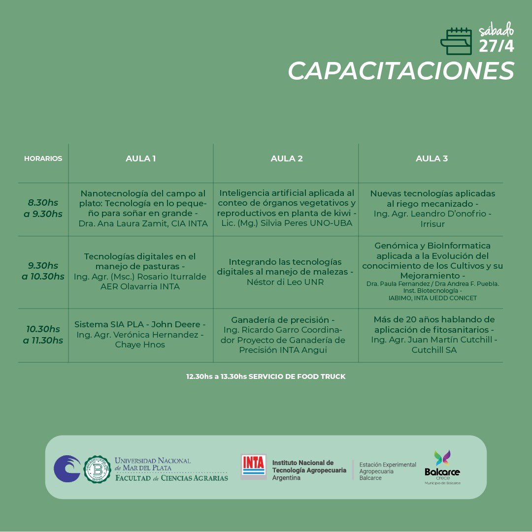 jornadaagtech's tweet photo. 🥈Se viene el Segundo día de la Jornada AgTech 

¡Chequeá el cronograma y no te pierdas ninguna de las actividades! https://t.co/QqoxfhjveR