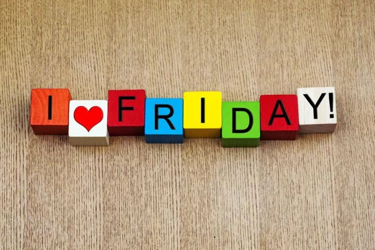 I LOVE Fridays...it's time to say 'job well done,' and now let's get ready to enjoy the weekend ahead! ~ #DTN #TGIF #WrapUpStrong #WeekendIsHere