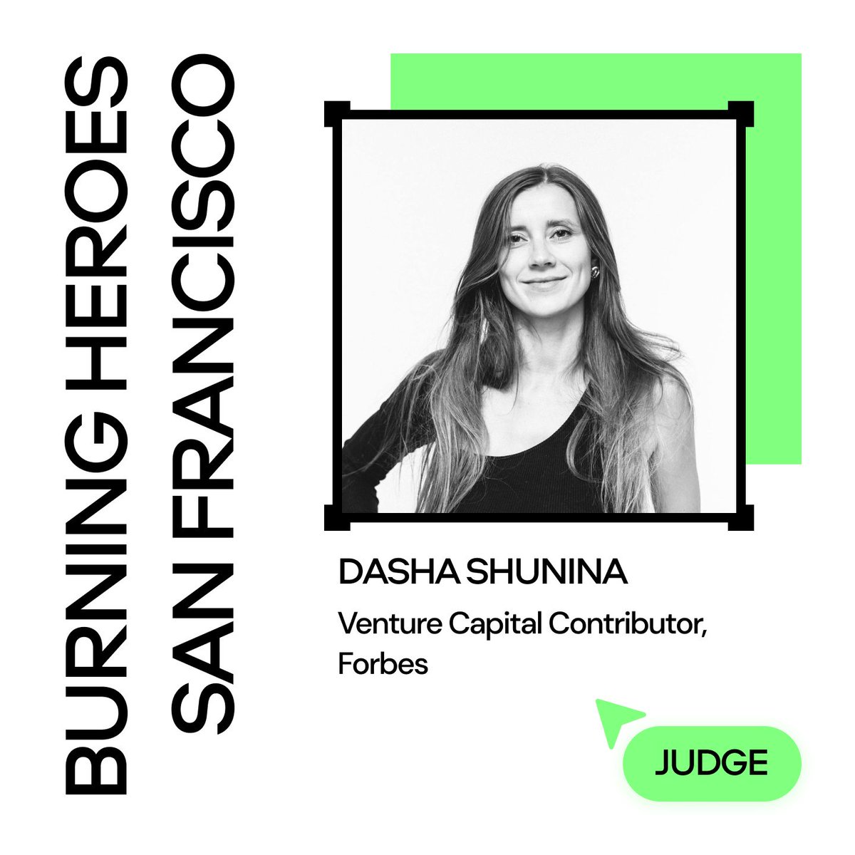 Introducing our newest jury member, Dasha Shunina, a technology entrepreneur and venture capital expert with over a decade of experience. As a Forbes Venture Capital Contributor, she stays ahead of industry trends. Dasha is also the founder of Women Tech Meetup.