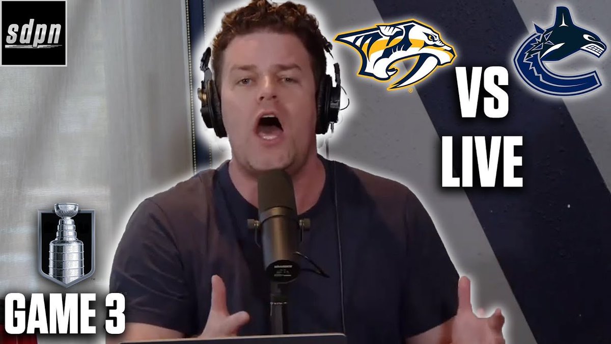 ⭐ CANUCKS-PREDATORS LIVESTREAM! ⭐ BACK AT IT! The series shifts to Nashville tied 1-1! Join @AdamWylde for the watchalong here starting in just a few minutes! ➡️ ow.ly/P4St50RpK1U